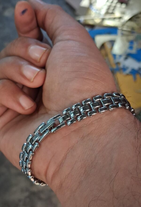 Silver Plated Rakhi (With name) - Image 2