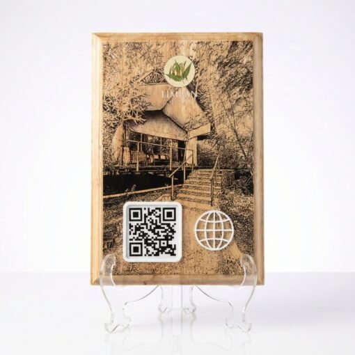 Smart NFC 1 QR Standee | UV Printed | Multi QR Available | Custom