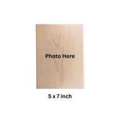 Wooden photo frame | 5 x 7 inch | Portrait