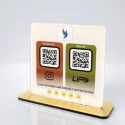 Smart NFC 2-in-1 Table Top Standee - New Theme Edition Warm White