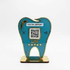 Smart NFC Teeth Shape Standee For Dentist