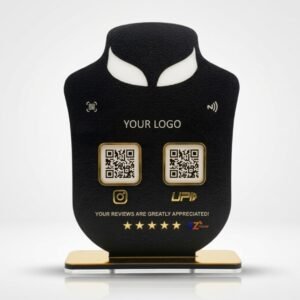 Smart NFC 2 QR Table Top Standee for Advocates | Lawyers