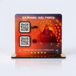 Smart NFC 2-in-1 Tabletop Standee with Hanuman