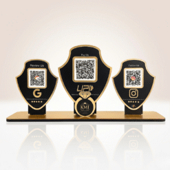 Smart NFC 3-in-1 Tabletop Standee for Jewelry Stores