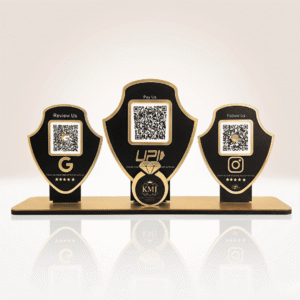 Smart NFC 3-in-1 Tabletop Standee for Jewelry Stores